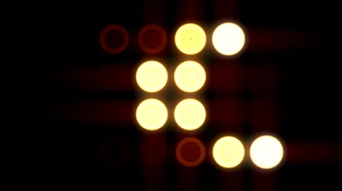 Floodlights Different stage 2 스톡 동영상 32382383