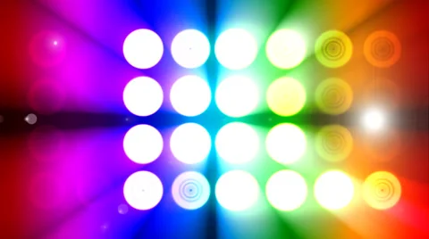 Floodlights Different stage 27 Stock Footage 32653317