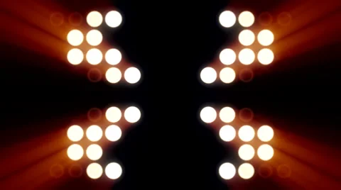 Floodlights Different stage 44 Stock Footage 32696434