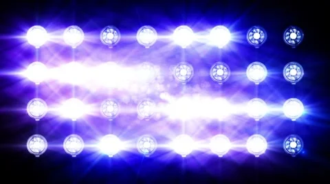 Floodlights flash 動画素材 8968491