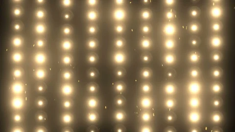 Floodlights Flash lights.Spotlights Stock Footage 90801218