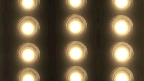 Floodlights Flash lights.Spotlights Stock-Footage 117321838