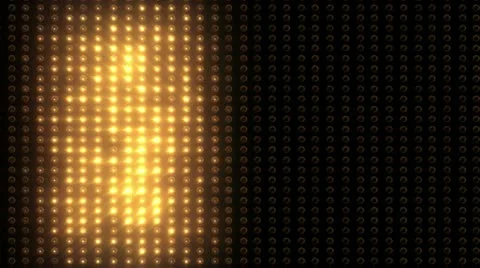 Floodlights flashing Stock Footage