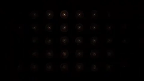 Floodlights Flashing. Stock Footage 267820970