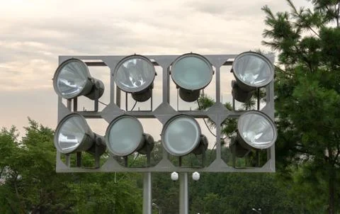 Floodlights Stock Photos