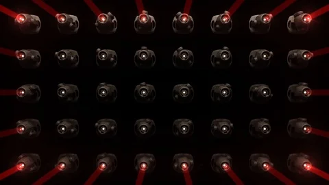 Floodlights - Seamless VJ Loop Stock-Footage 88420069