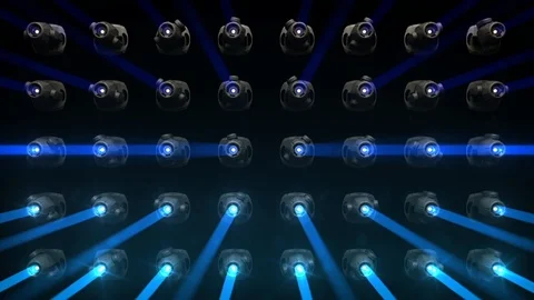 Floodlights - Seamless VJ Loop Stock-Footage 88420175
