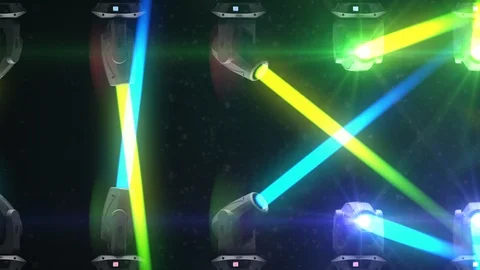 Floodlights - Seamless VJ Loop Stock-Footage 88420220