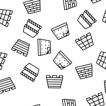 Floor And Material Vector Seamless Pattern Stockillustratie