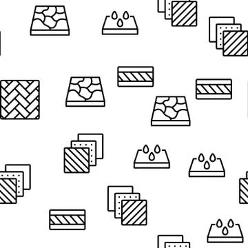 Floor And Material Vector Seamless Pattern Stockillustratie