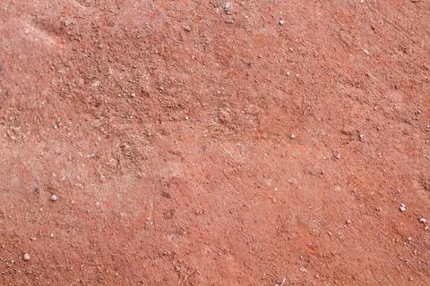 A floor of brick dust in a close up view Stock Photos