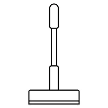 Floor cleaner icon vector Stock Illustration