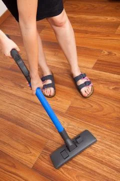Floor cleaning Stock Photos