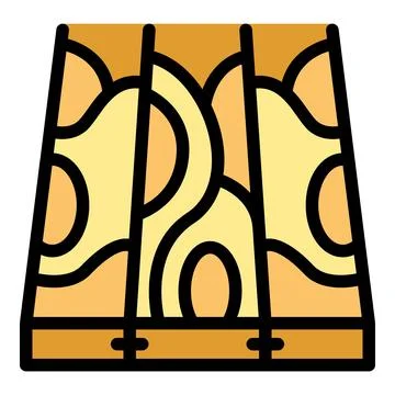 Floor construction icon vector flat Illustrazione stock