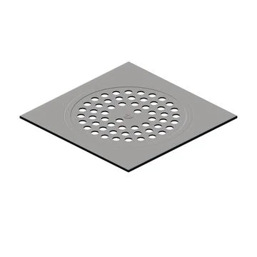 Floor Drain With Holes Stock Illustration