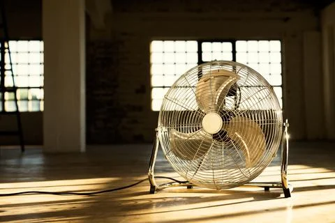 Floor fan 写真素材