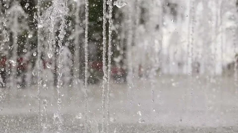 Floor fountain 스톡 동영상 41762701