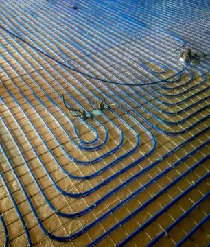 Floor heating Stock Photos