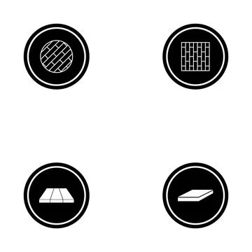 Floor icon vector Ilustración de archivo