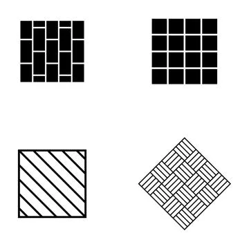 Floor icon vector Stock Illustration