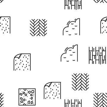 Floor Installation Vector Seamless Pattern 스톡 일러스트