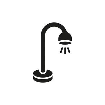 Floor lamp icon vector design templates simple and modern Stock Illustration