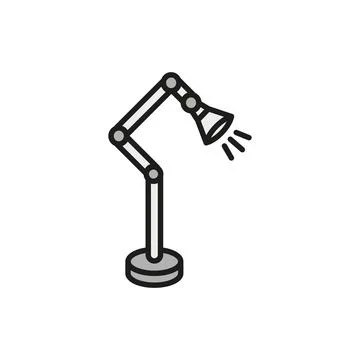 Floor lamp icon vector design templates simple and modern Stock Illustration