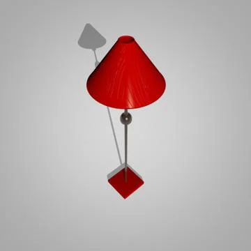 Floor lamp Stock Illustration