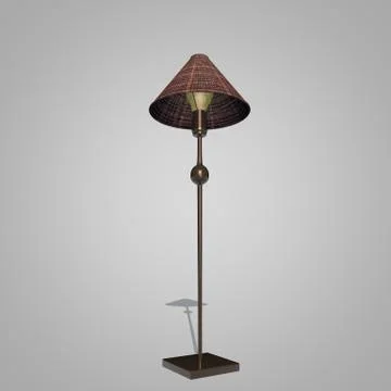 Floor lamp Stock Illustration