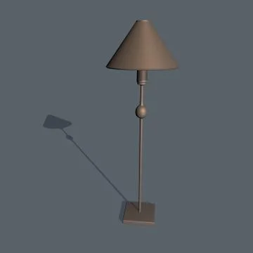 Floor lamp Stock Illustration