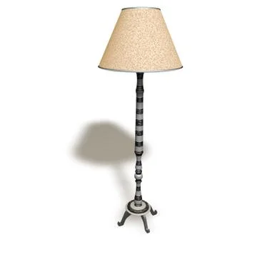 Floor lamp Stock Illustration
