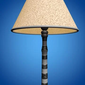 Floor lamp Stock Illustration