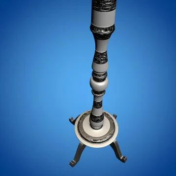 Floor lamp Stock Illustration