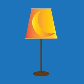 Floor lamp Stock Illustration