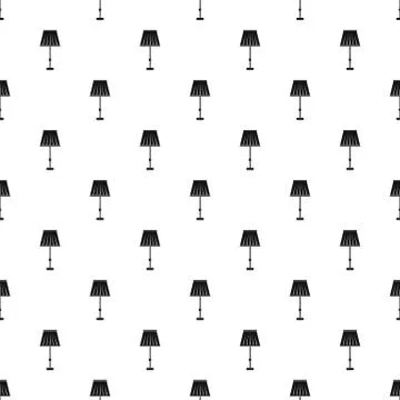 Floor lamp pattern vector 스톡 일러스트