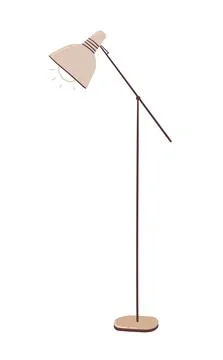 Floor lamp, torchere Stock-Illustration