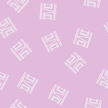 Floor lighting line seamless pattern Ilustración de archivo