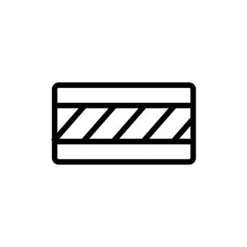 Floor material diagonal pattern icon vector outline illustration イラスト素材