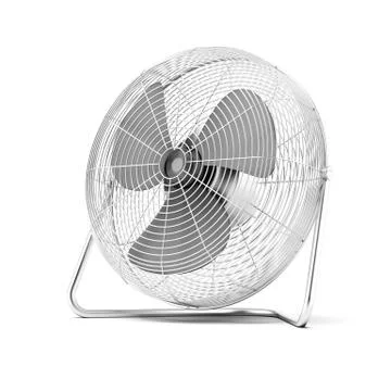 Floor mounted powerful fan Stock Illustration