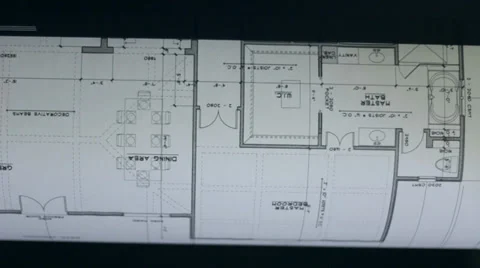 Floor plan printer 스톡 동영상 39589555