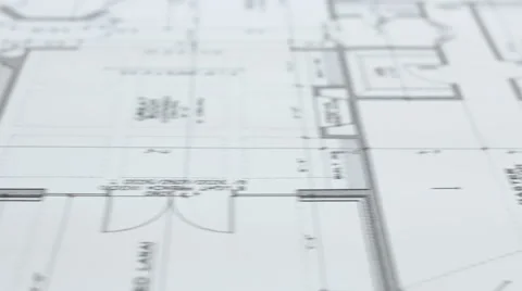 Floor Plans Close Up Stock-Footage 45294074