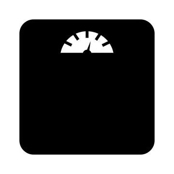 Floor scale icon. Vector illustration Stock Illustration