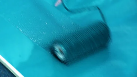 Floor surface painting with roller and epoxy resin paint 8 Stock Footage 123725260