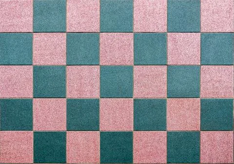 Floor table checkered tiled flat background Stock Photos
