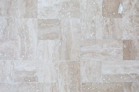 Floor tiles with a pattern of rectangles Stock Photos