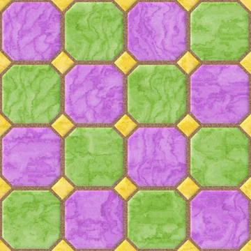 Floor tiles seamless generated hires texture イラスト素材