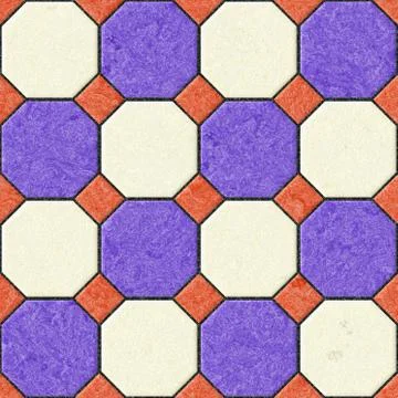 Floor tiles seamless generated hires texture Illustrazione stock