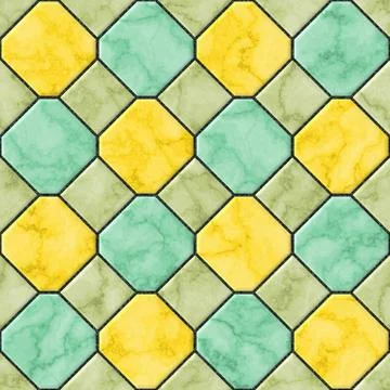 Floor tiles seamless generated hires texture Stock Illustration