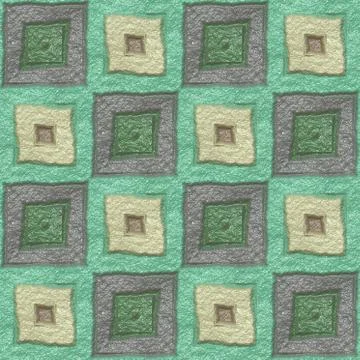 Floor tiles seamless generated texture Illustrazione stock