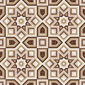 Floor tiles - vector illustration Stock Illustration